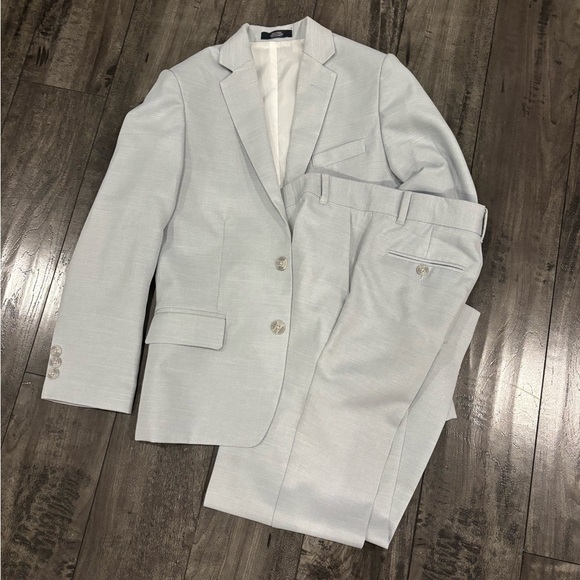 Nautica Kids Light Gray Suit Set - Picture 1 of 5